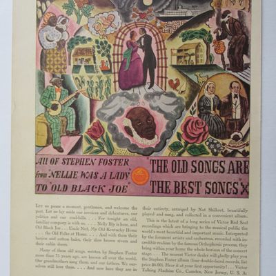 1929 Victor Red Seal Records with Old Songs Are Best
