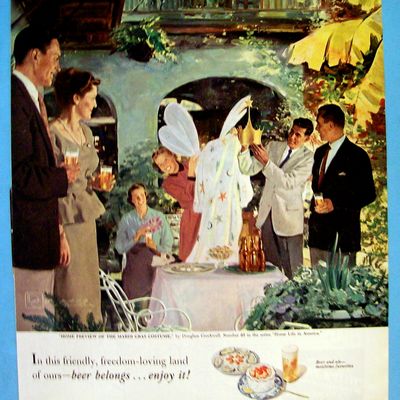 1952 Home Preview of the Mardi Gras Costume/D.Crockwell