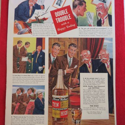1941 Ten High Whiskey with Double Trouble