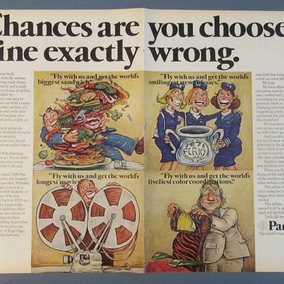 1972 Pan American Airlines w/ Choosing An Airline