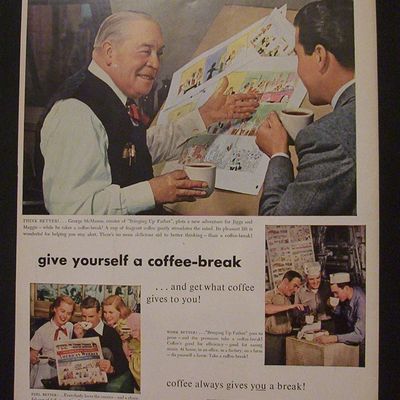 Vintage Ad: 1952  Coffee  Break