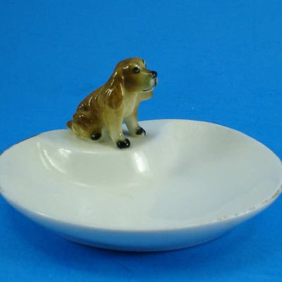 Miniature Bone China Cocker Spaniel on Pintray