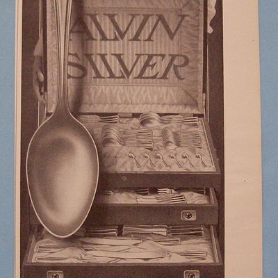 Vintage Ad: 1914 Alvin Silver