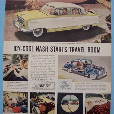 Vintage Ad: 1955 Nash