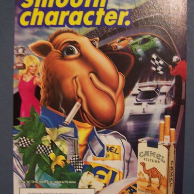 1989  Camel  Cigarettes  with  Joe  Camel