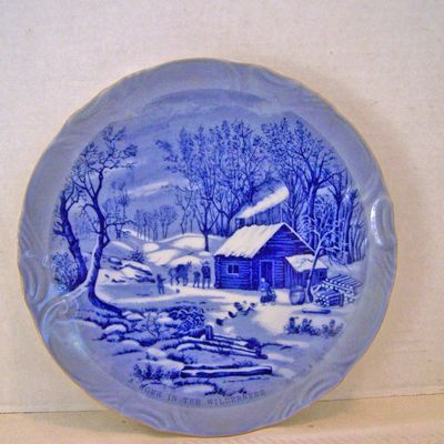 A Home in the Wilderness. . A Currier & Ives Scene