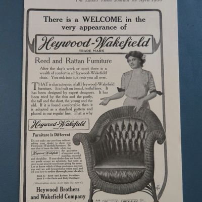 1906 Heywood Wakefield with Reed & Rattan Furniture