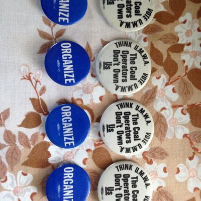 UMWA Mine Workers Union Pinbacks