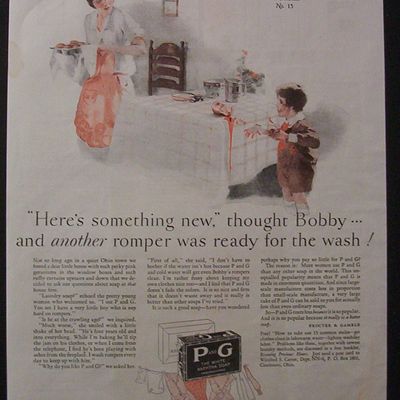 1928  P & G  White  Naphtha  Soap