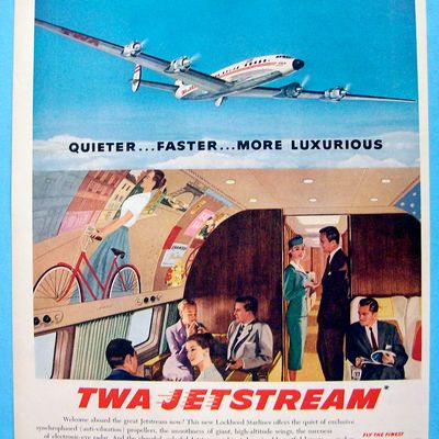 Vintage Ad: 1957 TWA Jetstream