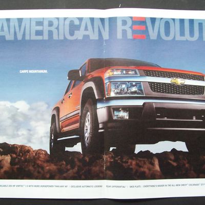 Vintage Ad: 2004  Chevrolet  Colorado  Z71