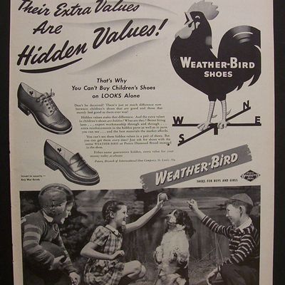 1944  Weather - Bird  Shoes