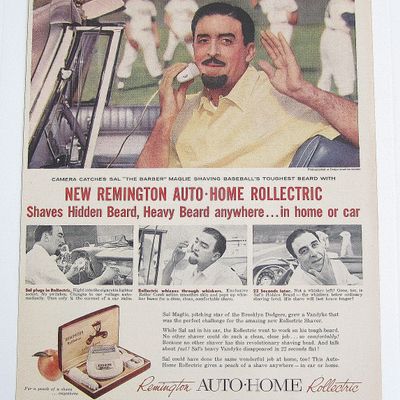 1956 Remington Rollectric With Sal Maglie