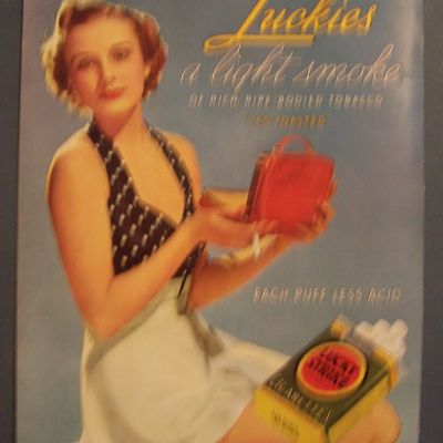 1936 Lucky Strike Cigarettes