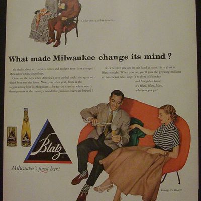 1952  Blatz  Beer