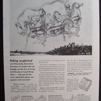 1940  Fleischmann's  Yeast