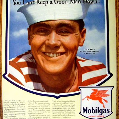 1943 Mobilgas with Jack Kelly (Seaman)