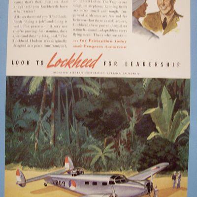 Vintage Ad: 1941 Lockheed Aircraft Corporation