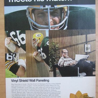 1969 Georgia Pacific with Ray Nitschke