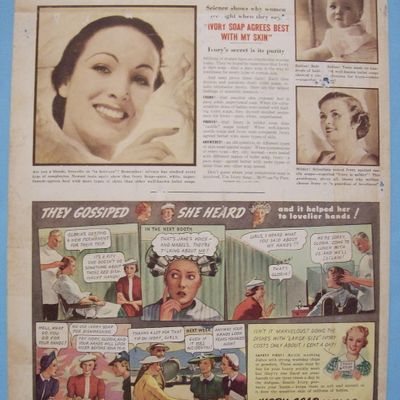 Vintage Ad: 1937 Ivory Soap