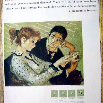 1966 A Diamond Is Forever By Lucien Fontanarosa