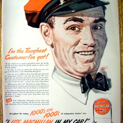 1947 MacMillan Oil by Albert Dorne