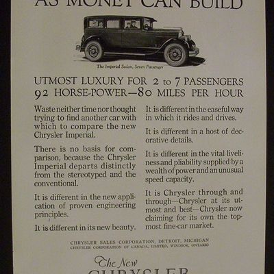 1926  Chrysler  Imperial