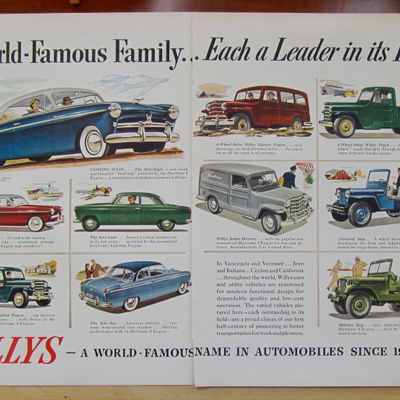1952 Aero Willys with A World Famous Family In Cars