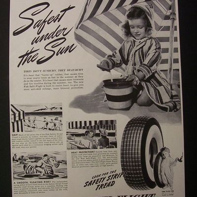 Vintage Ad: 1941 Fisk Tires