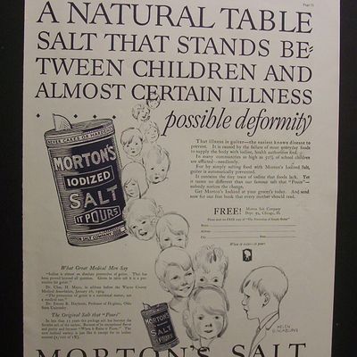 1926  Morton's  Salt