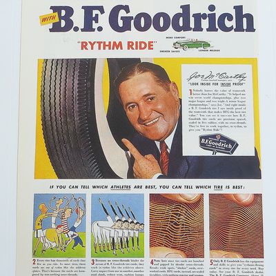 1950 B. F. Goodrich Ryhthm Ride With Joe McCarthy