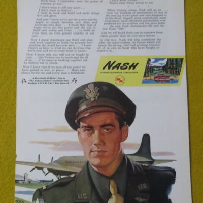 1945 Nash/Kelvinator with Military Soldier