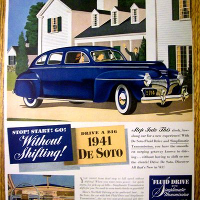 Vintage Ad: 1941 De Soto