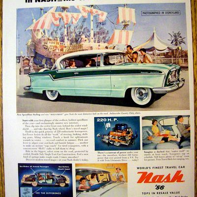 1956 Nash Ambassador Country Club with Disneyland
