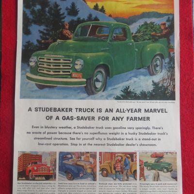 1951 Studebaker Truck with Half Ton Pick Up Truck