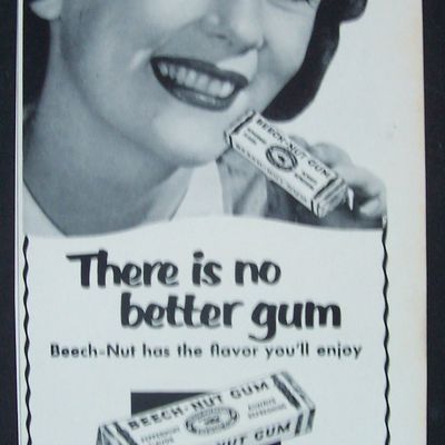 Vintage Ad: 1951 Beech - Nut  Gum