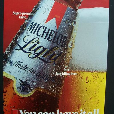 1985  Michelob  Light  Beer