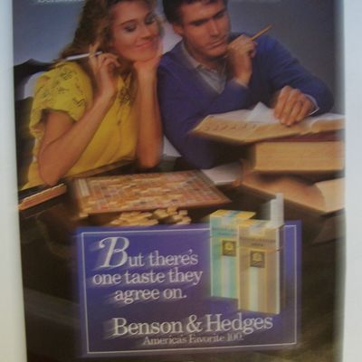 1986  Benson & Hedges Cigarettes