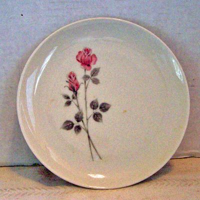 Royal Doulton, B & B Plate, Pillar Rose Made in England