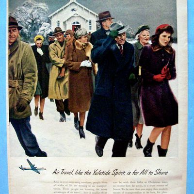 Vintage Ad: 1946 American Airlines