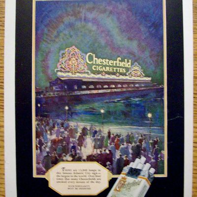Vintage Ad: 1927 Chesterfield Cigarettes