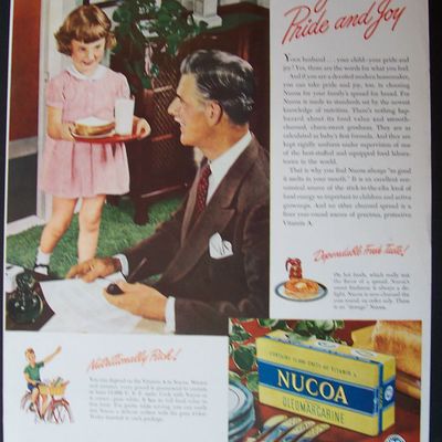 Vintage Ad: 1948  Nucoa  Margarine