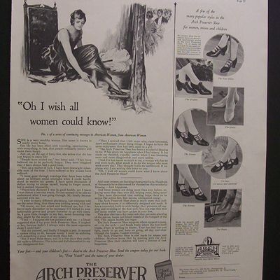 1926  Arch  Preserver  Shoe