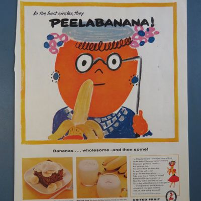 1956 United Fruit Company with Peelabanana