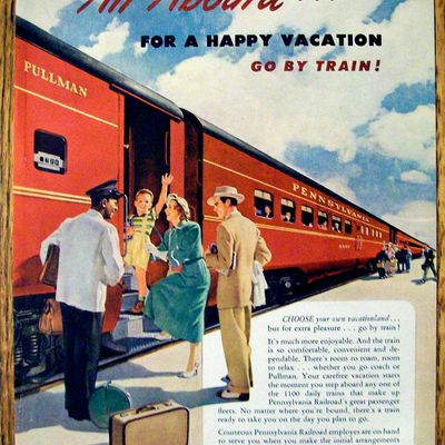 Vintage Ad: 1949 Pennsylvania Railroad