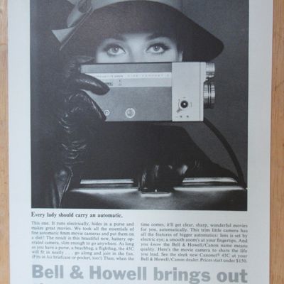 1964 Bell & Howell with 8MM Movie Camera