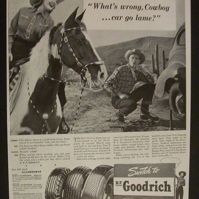 Vintage Ad: 1941  B. F.  Goodrich
