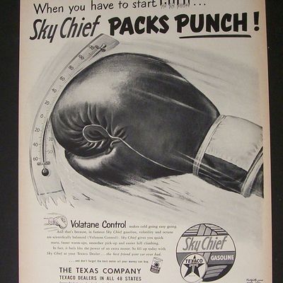 1952  Texaco  Sky  Chief  Gasoline