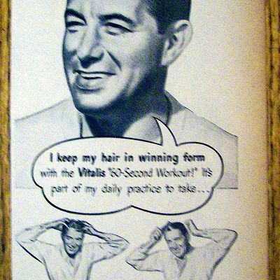 1948 Vitalis w/Nat Holman (Basketball Player & Coach)