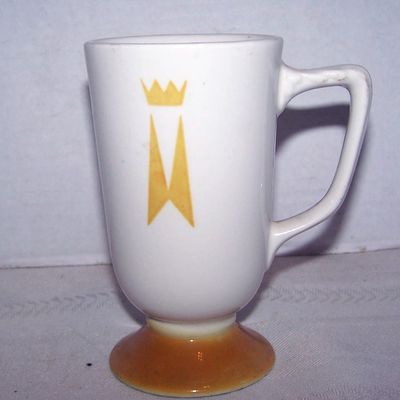 Homer Laughlin Irish Coffee Pedestal Cup